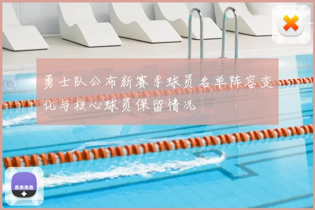勇士队公布新赛季球员名单阵容变化与核心球员保留情况